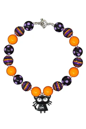 Black Cat Bubblegum Necklace
